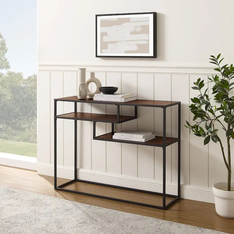 Table d'entrée moderne à deux niveaux Middlebrook Designs