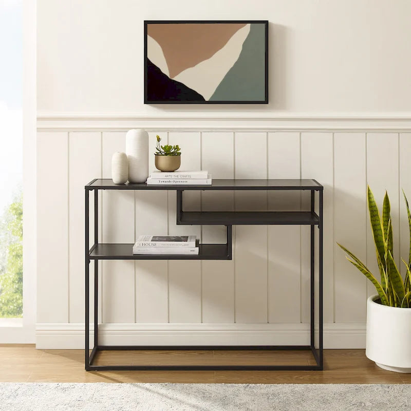 Table d'entrée moderne à deux niveaux Middlebrook Designs