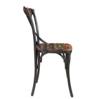 Chaises de salle à manger Linon à dossier croisé (ensemble de 2)