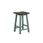Ensemble table de bar Flaros Transitional en bois massif 3 pièces par Furniture of America