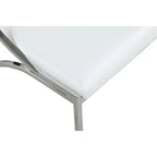 Chaise d'appoint Somette contemporaine à structure ouverte, lot de 2