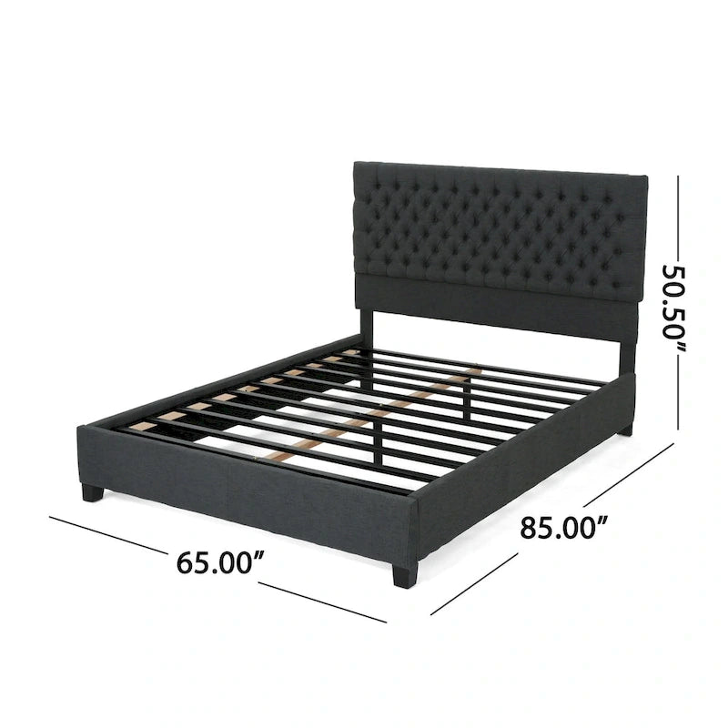 Ensemble de lit queen capitonné Kaelyn de Christopher Knight Home