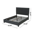 Ensemble de lit queen capitonné Kaelyn de Christopher Knight Home