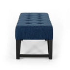 Banc ottoman contemporain en tissu Ursa par Christopher Knight Home