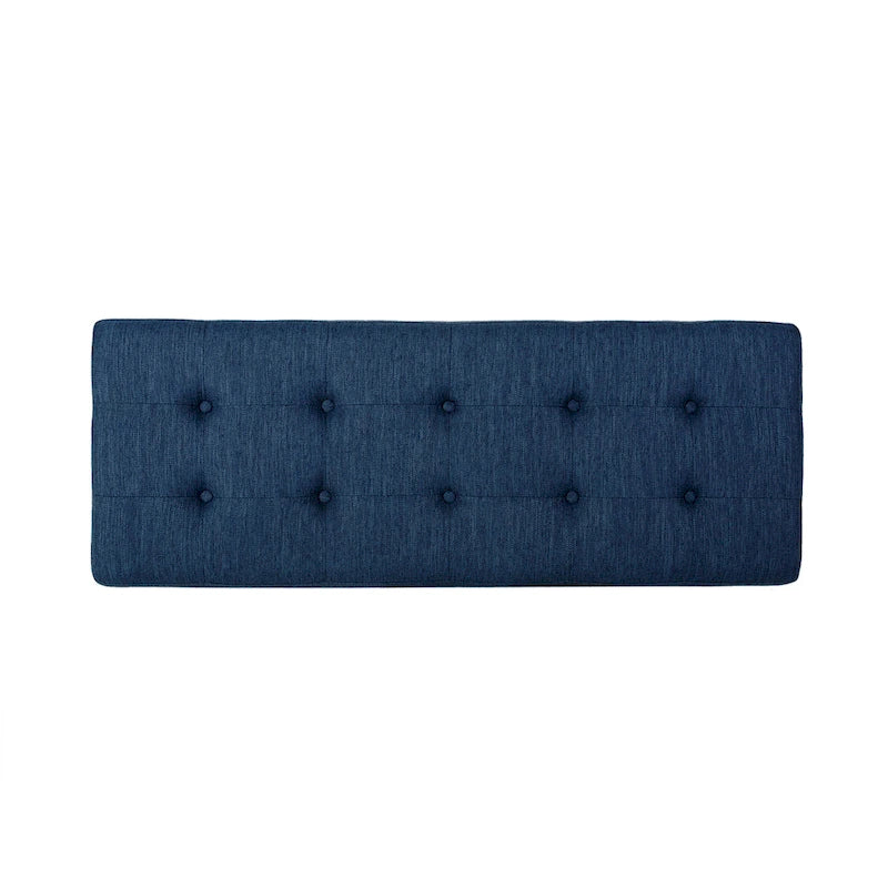 Banc ottoman contemporain en tissu Ursa par Christopher Knight Home