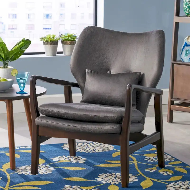 Fauteuil club Haddie style Mid-century Modern de Christopher Knight Home