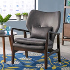 Fauteuil club Haddie style Mid-century Modern de Christopher Knight Home