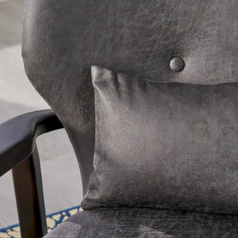 Fauteuil club Haddie style Mid-century Modern de Christopher Knight Home