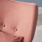 Fauteuil club Haddie style Mid-century Modern de Christopher Knight Home