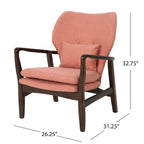 Fauteuil club Haddie style Mid-century Modern de Christopher Knight Home