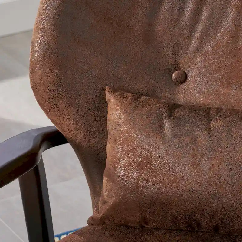 Fauteuil club Haddie style Mid-century Modern de Christopher Knight Home