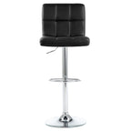 Tabourets de bar réglables, revêtus de similicuir ou de velours, hauteur comptoir/pub, lot de 2