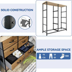 Tour de rangement verticale moderne à 8 tiroirs en tissu pour chambre à coucher