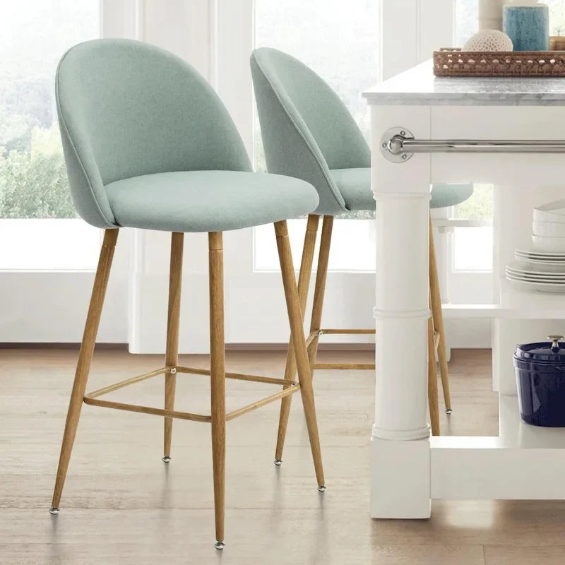 Tabouret de bar rembourré de 66 cm (lot de 2) - 95,5 x 42,4 x 42,9 cm