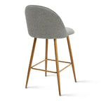 Tabouret de bar rembourré de 66 cm (lot de 2) - 95,5 x 42,4 x 42,9 cm