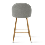 Tabouret de bar rembourré de 66 cm (lot de 2) - 95,5 x 42,4 x 42,9 cm