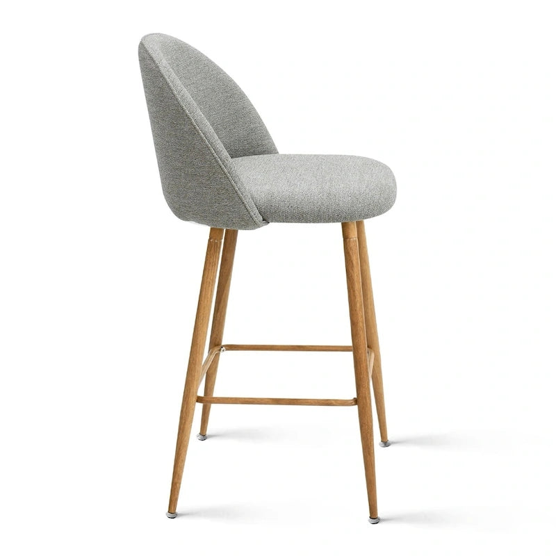 Tabouret de bar rembourré de 66 cm (lot de 2) - 95,5 x 42,4 x 42,9 cm