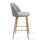 Tabouret de bar rembourré de 66 cm (lot de 2) - 95,5 x 42,4 x 42,9 cm