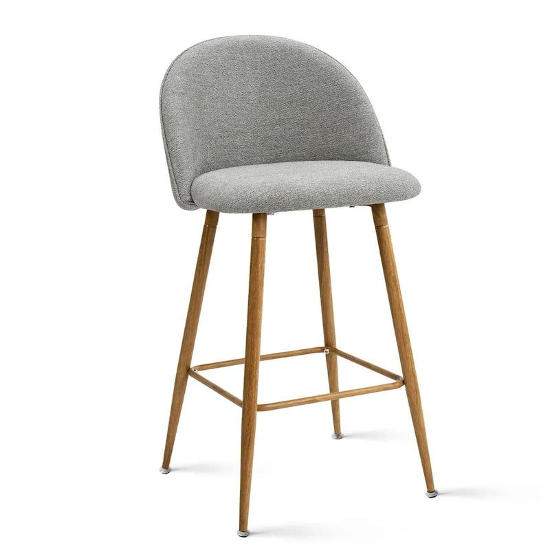 Tabouret de bar rembourré de 66 cm (lot de 2) - 95,5 x 42,4 x 42,9 cm