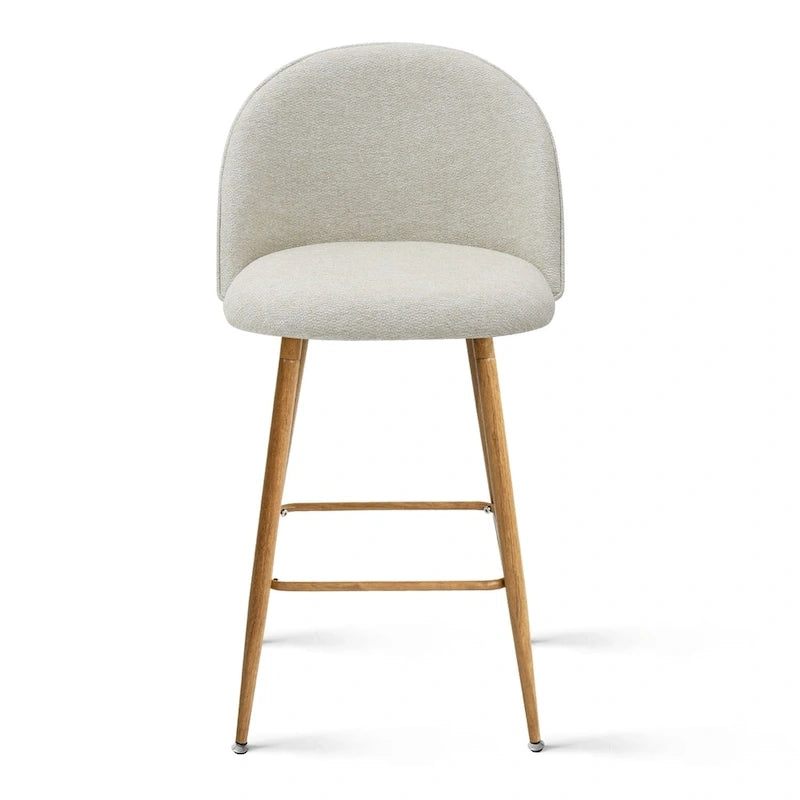 Tabouret de bar rembourré de 66 cm (lot de 2) - 95,5 x 42,4 x 42,9 cm