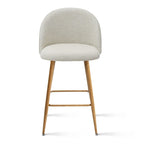 Tabouret de bar rembourré de 66 cm (lot de 2) - 95,5 x 42,4 x 42,9 cm