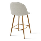 Tabouret de bar rembourré de 66 cm (lot de 2) - 95,5 x 42,4 x 42,9 cm