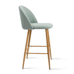 Tabouret de bar rembourré de 66 cm (lot de 2) - 95,5 x 42,4 x 42,9 cm