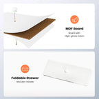 Commode à 7 tiroirs, tour de rangement pour chambre à coucher