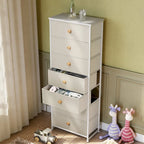 Commode à 7 tiroirs, tour de rangement pour chambre à coucher