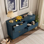 Commode d'appoint moderne Clihome en MDF à 6 tiroirs