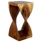 Tabouret Haussmann Original Wood Twist 12 x 12 x 23 po (30,5 x 30,5 x 58,5 cm) - 12 x 12 x 23 po (30,5 x 30,5 x 58,5 cm)