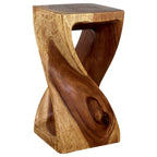 Tabouret Haussmann Original Wood Twist 12 x 12 x 23 po (30,5 x 30,5 x 58,5 cm) - 12 x 12 x 23 po (30,5 x 30,5 x 58,5 cm)