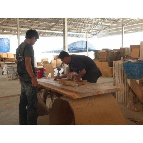 Tabouret Haussmann Original Wood Twist 12 x 12 x 23 po (30,5 x 30,5 x 58,5 cm) - 12 x 12 x 23 po (30,5 x 30,5 x 58,5 cm)