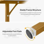 Table de salle à manger ronde pour 4 personnes, table de cuisine de 120 cm avec étagère de rangement