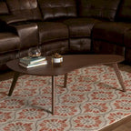 Carson Carrington Battrask Walnut Finished Coffee Table