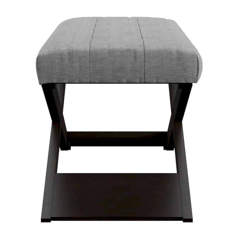 Banc Bosworth 48 en bois à piètement en X par iNSPIRE Q Classic