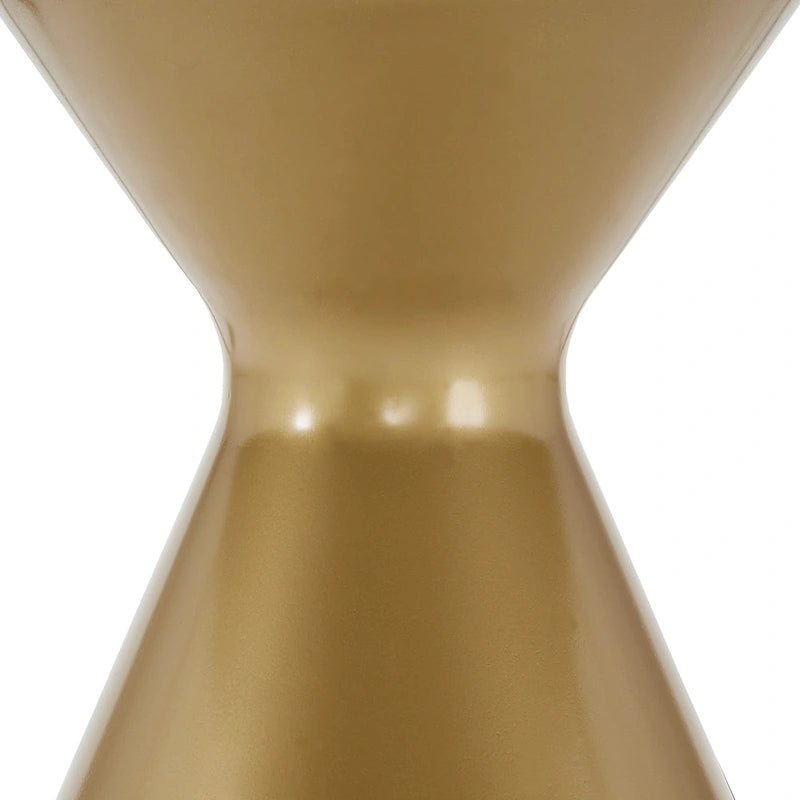 Table de salle à manger ronde Darcy 46 de large en faux marbre par iNSPIRE Q Bold