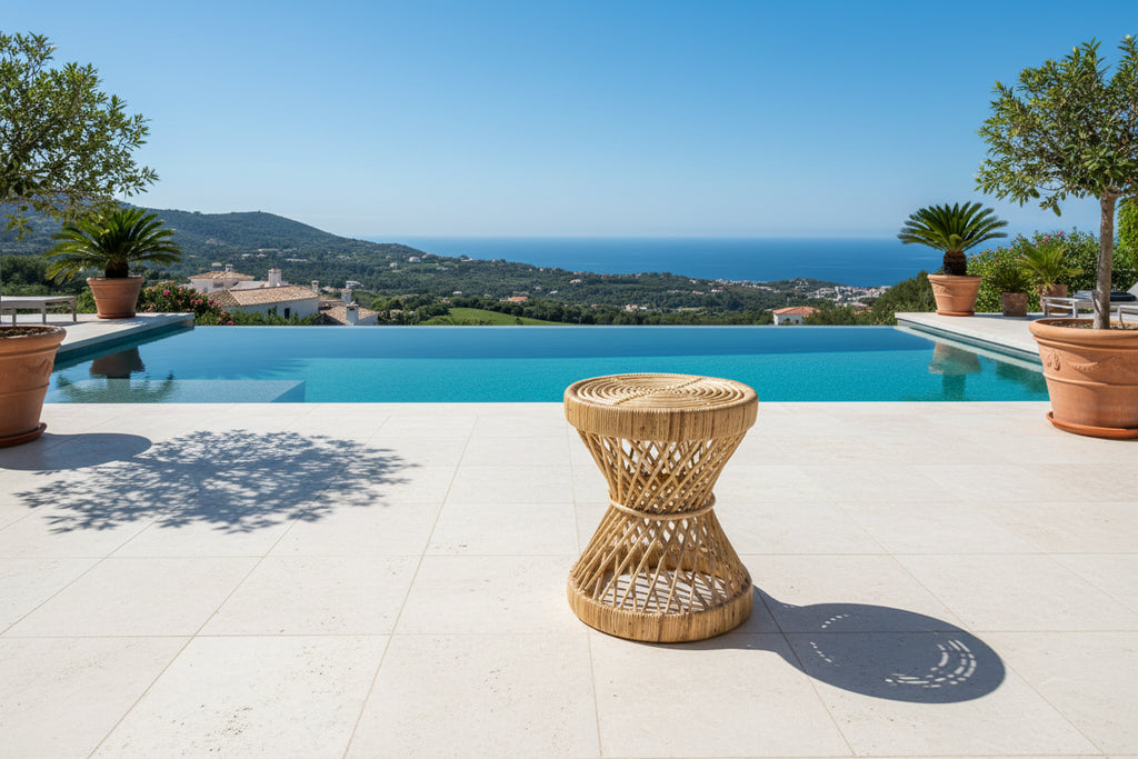 Rattan Twisted Table