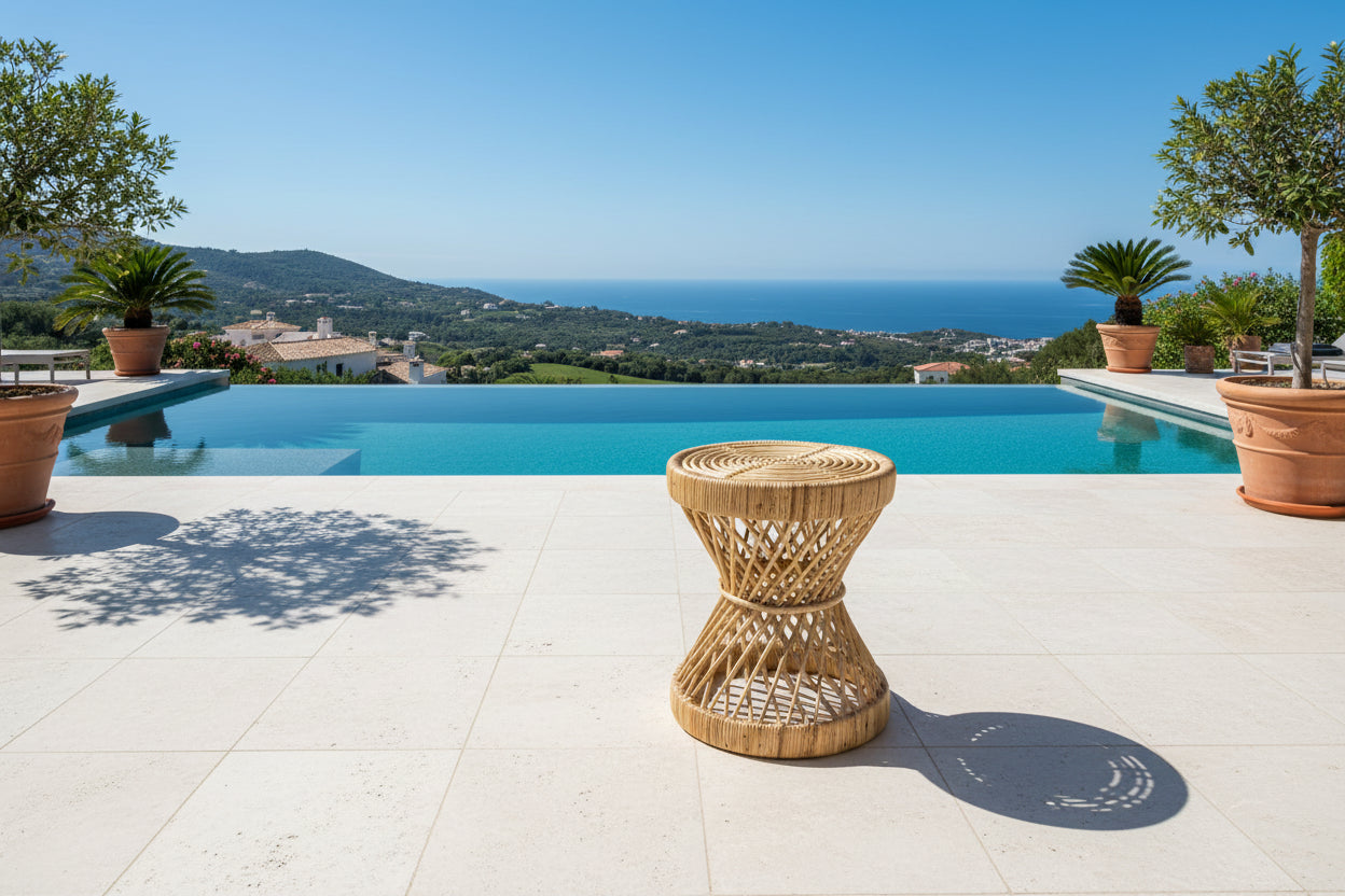 Rattan Twisted Table