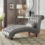Chaise longue surdimensionnée capitonnée Knightsbridge par iNSPIRE Q Artisan