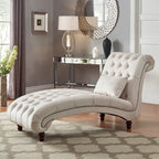 Chaise longue surdimensionnée capitonnée Knightsbridge par iNSPIRE Q Artisan
