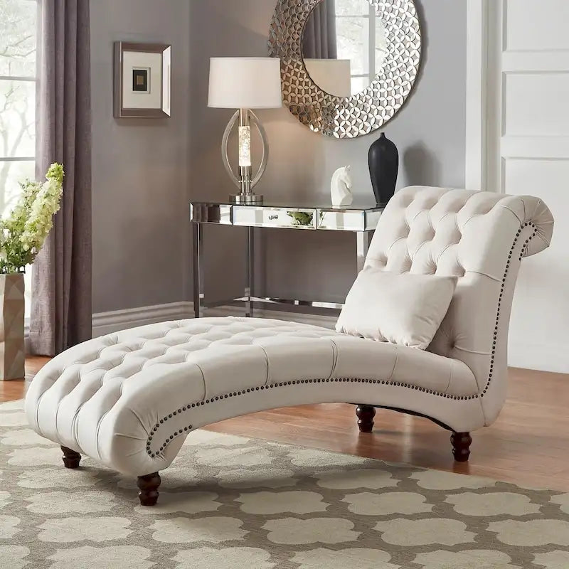 Chaise longue surdimensionnée capitonnée Knightsbridge par iNSPIRE Q Artisan