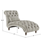 Chaise longue surdimensionnée capitonnée Knightsbridge par iNSPIRE Q Artisan