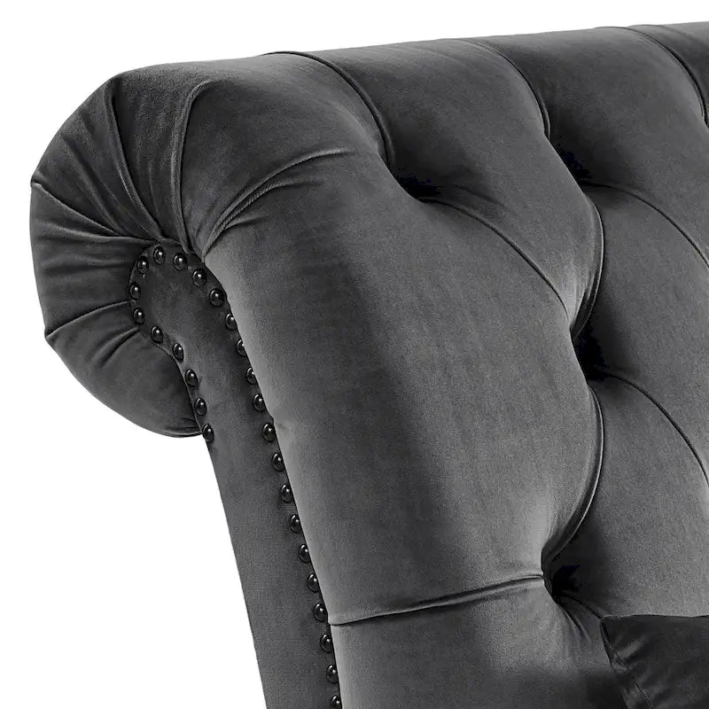 Chaise longue surdimensionnée capitonnée Knightsbridge par iNSPIRE Q Artisan