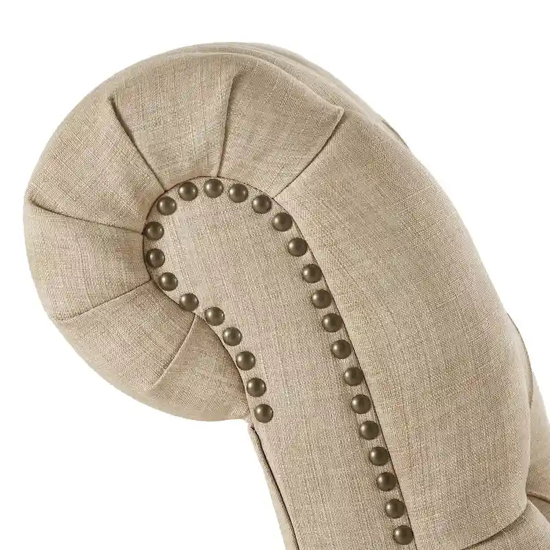 Chaise longue surdimensionnée capitonnée Knightsbridge par iNSPIRE Q Artisan