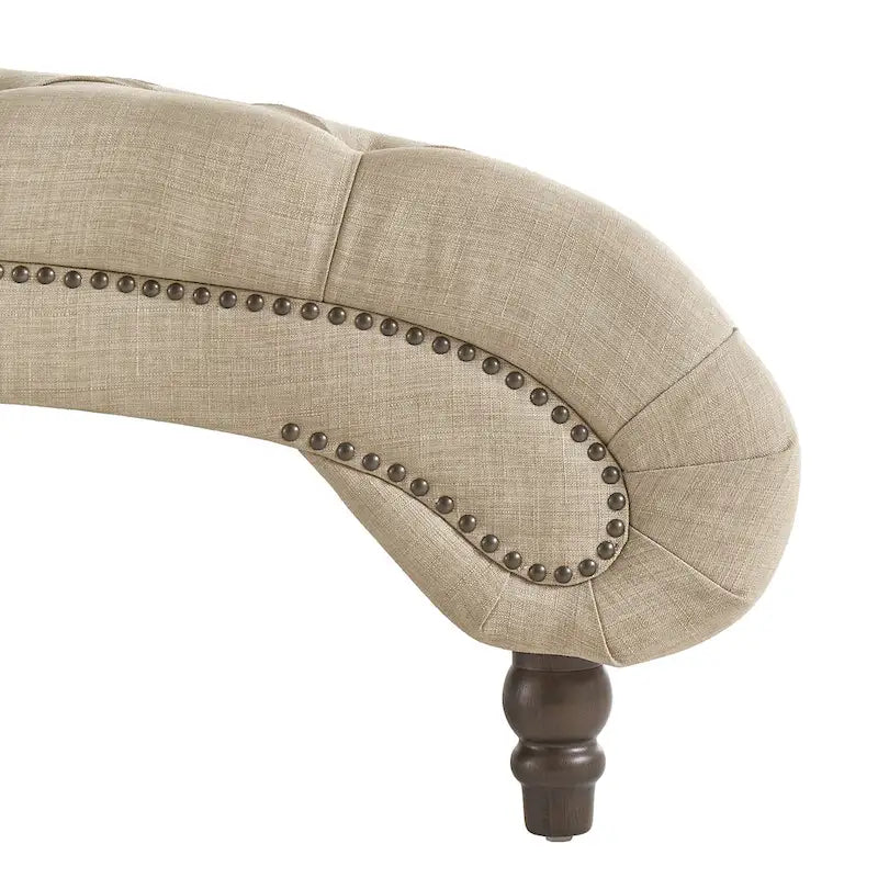 Chaise longue surdimensionnée capitonnée Knightsbridge par iNSPIRE Q Artisan