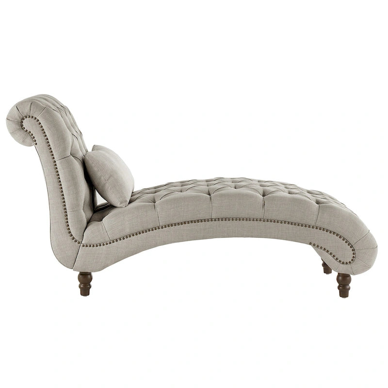 Chaise longue surdimensionnée capitonnée Knightsbridge par iNSPIRE Q Artisan