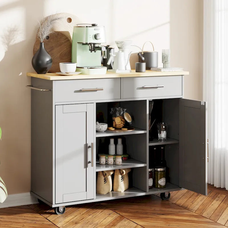 Chariot de rangement Futzca pour îlot de cuisine - Non applicable