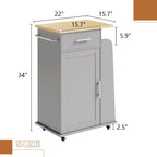 Chariot de rangement Futzca pour îlot de cuisine - Non applicable