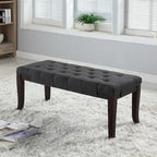 Banc ottoman capitonné Copper Grove Bloodroot Linon